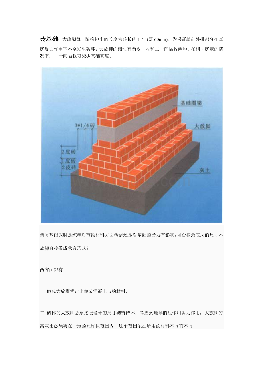 砖基础大放脚详细Word文件下载.doc_第1页