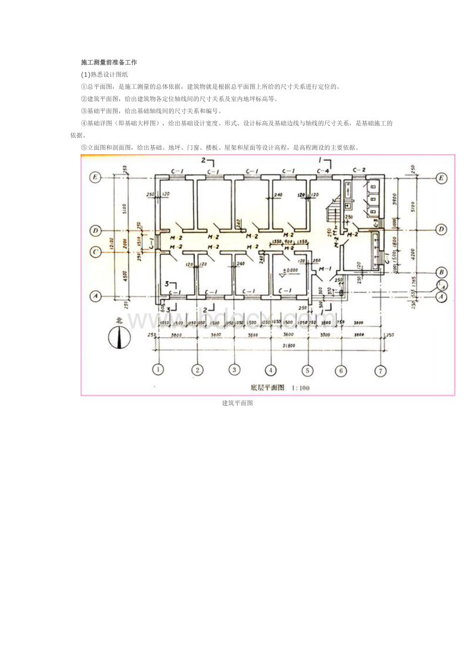 民用建筑施工测量要点Word格式文档下载.doc