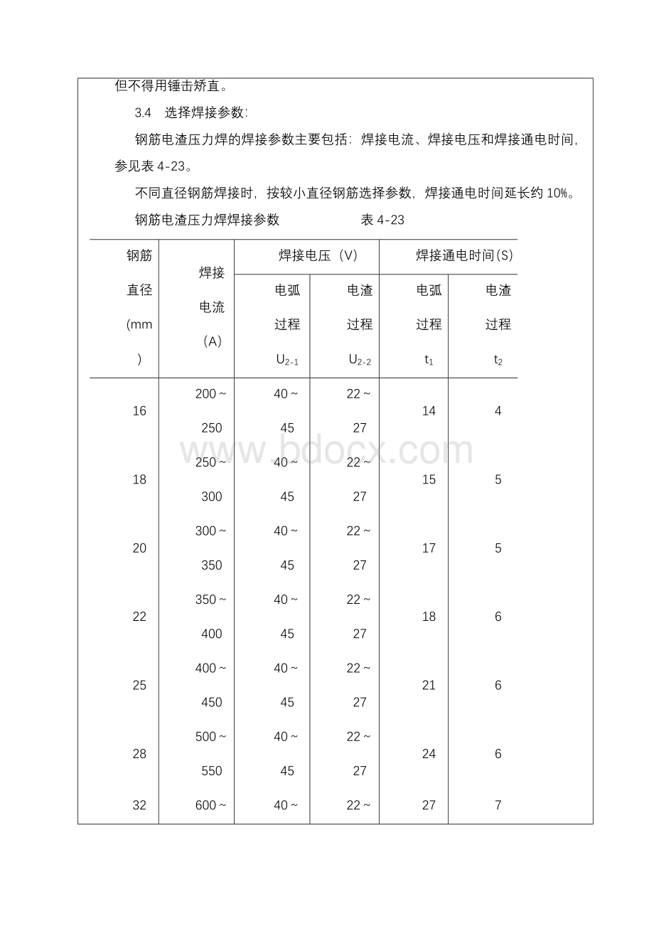 钢筋电渣压力焊施工技术交底Word下载.doc_第3页