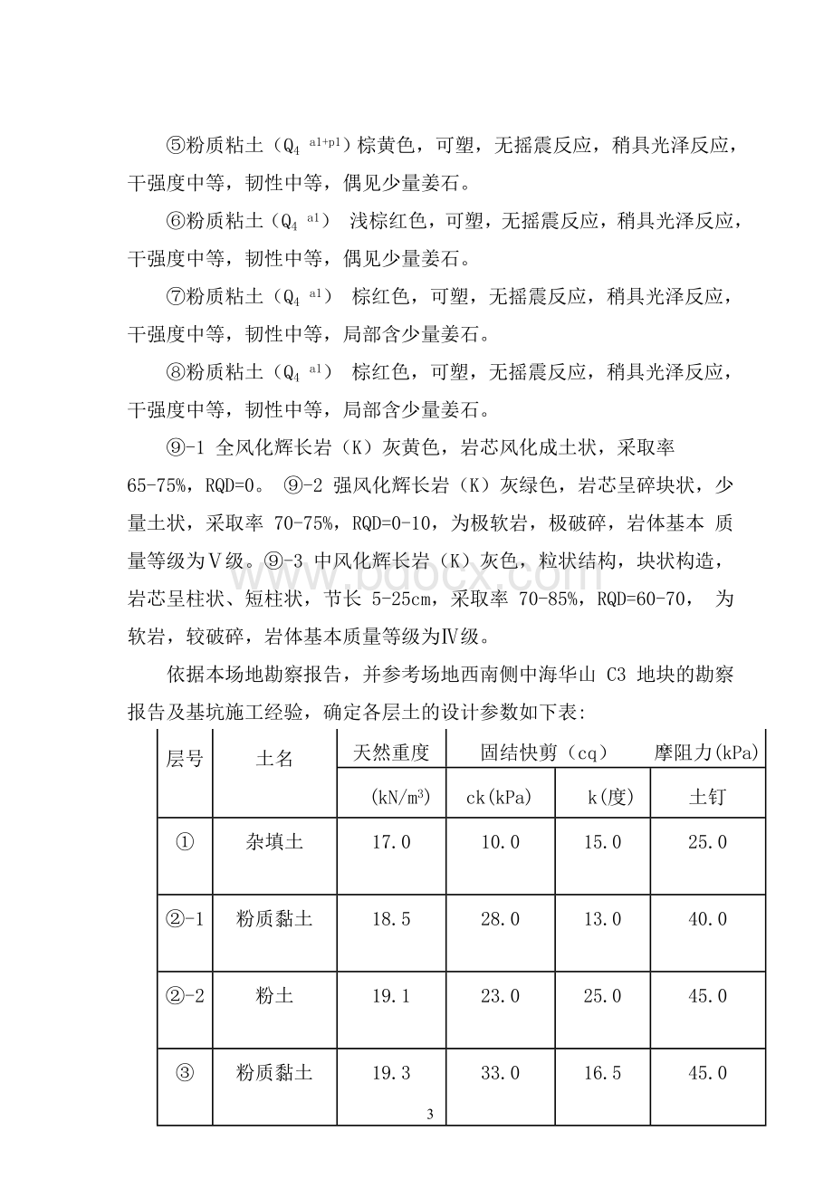 止水帷幕、基坑支护降水及土石方开挖施工组织设计Word格式文档下载.doc_第3页