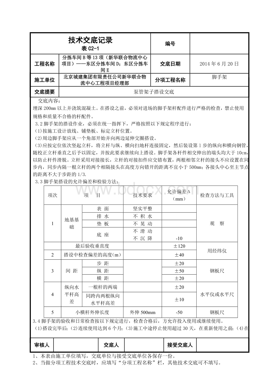 泵管架子搭设技术交底Word下载.doc_第3页