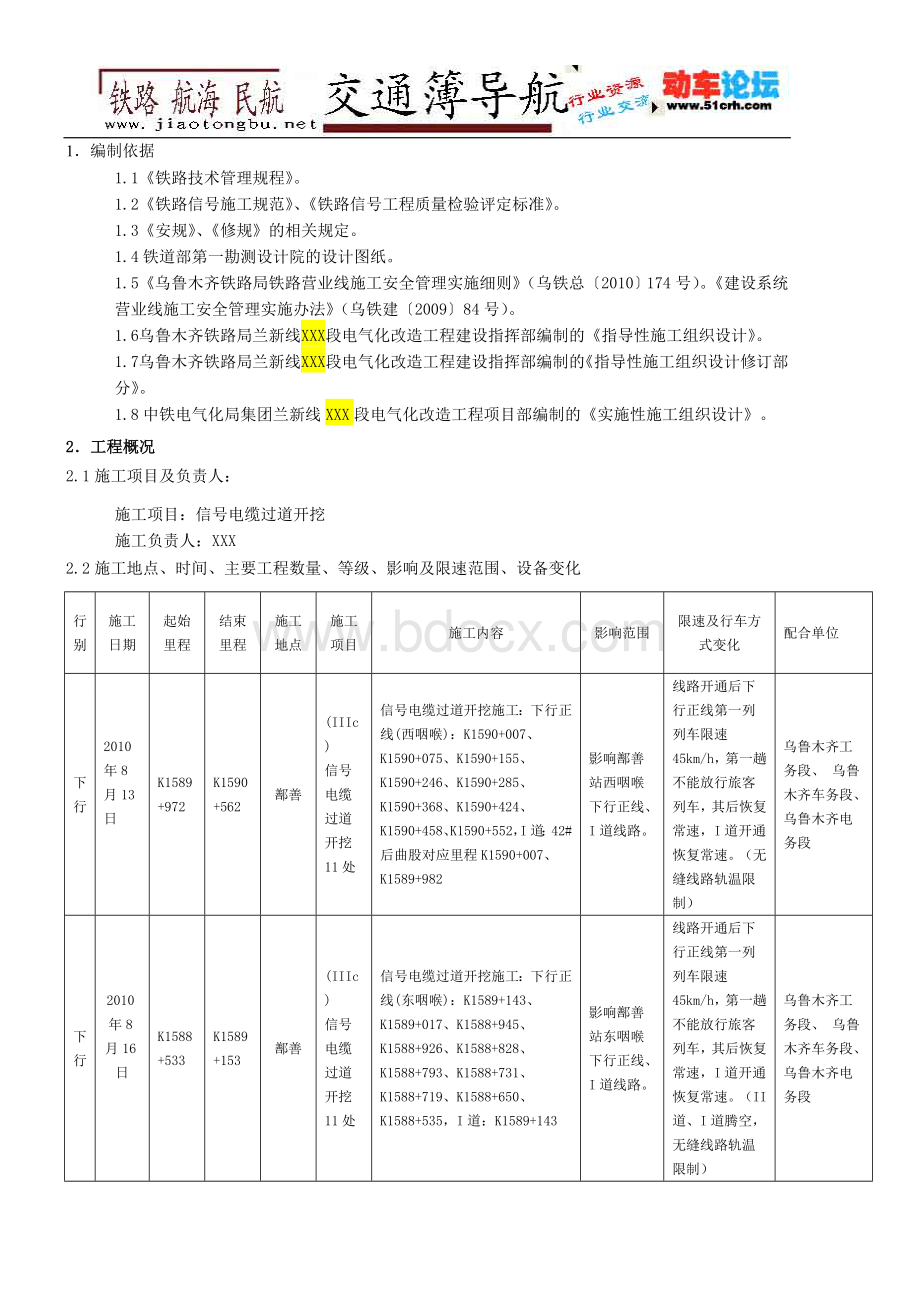 电缆过轨施工方案Word文件下载.doc_第2页