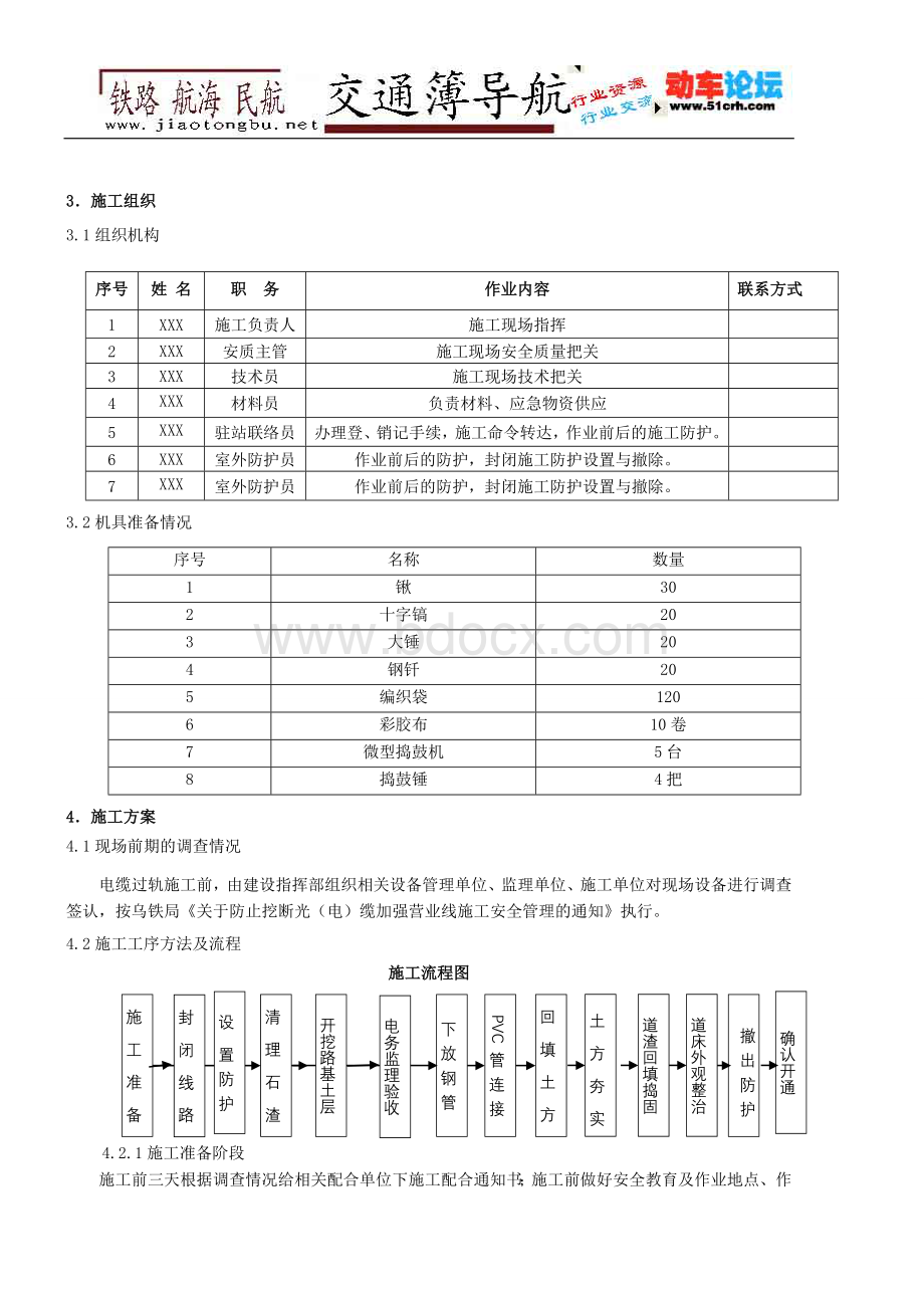 电缆过轨施工方案Word文件下载.doc_第3页