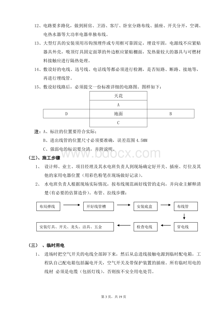 装饰工程施工工艺规范及验收标准.doc_第3页