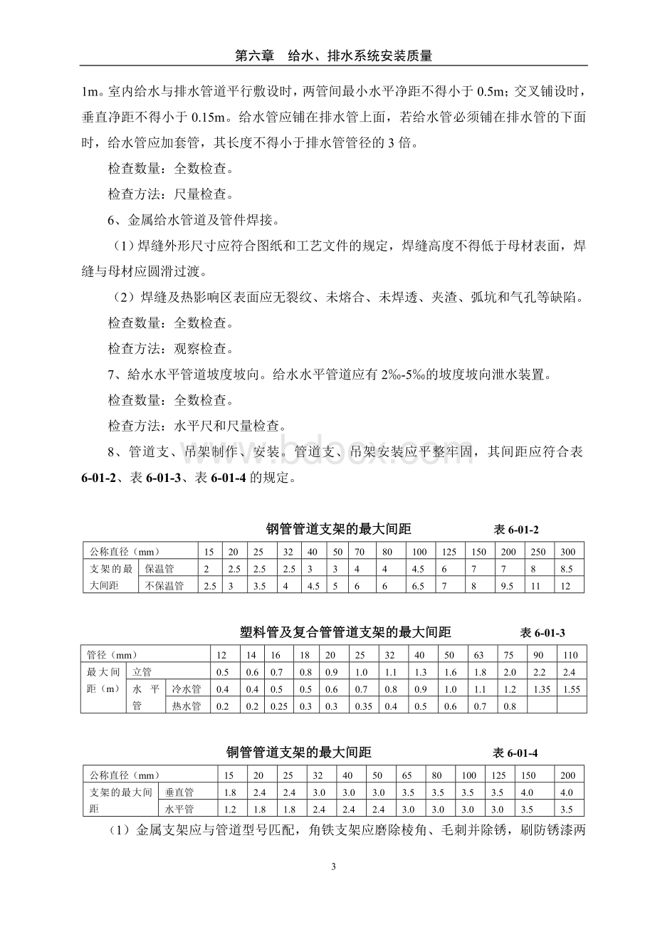 第6章给水、排水系统安装质量.doc_第3页