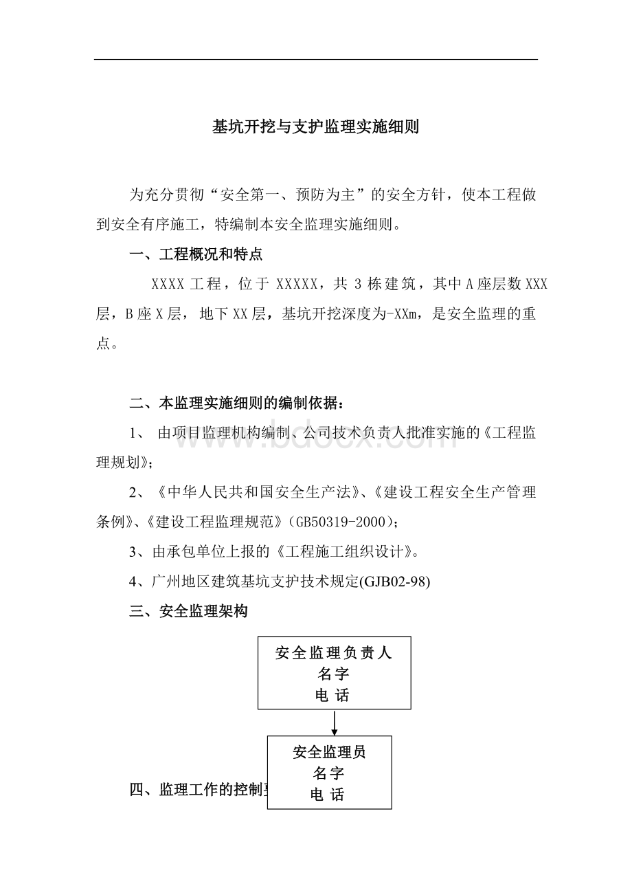 深基坑监理细则Word文档格式.doc_第1页