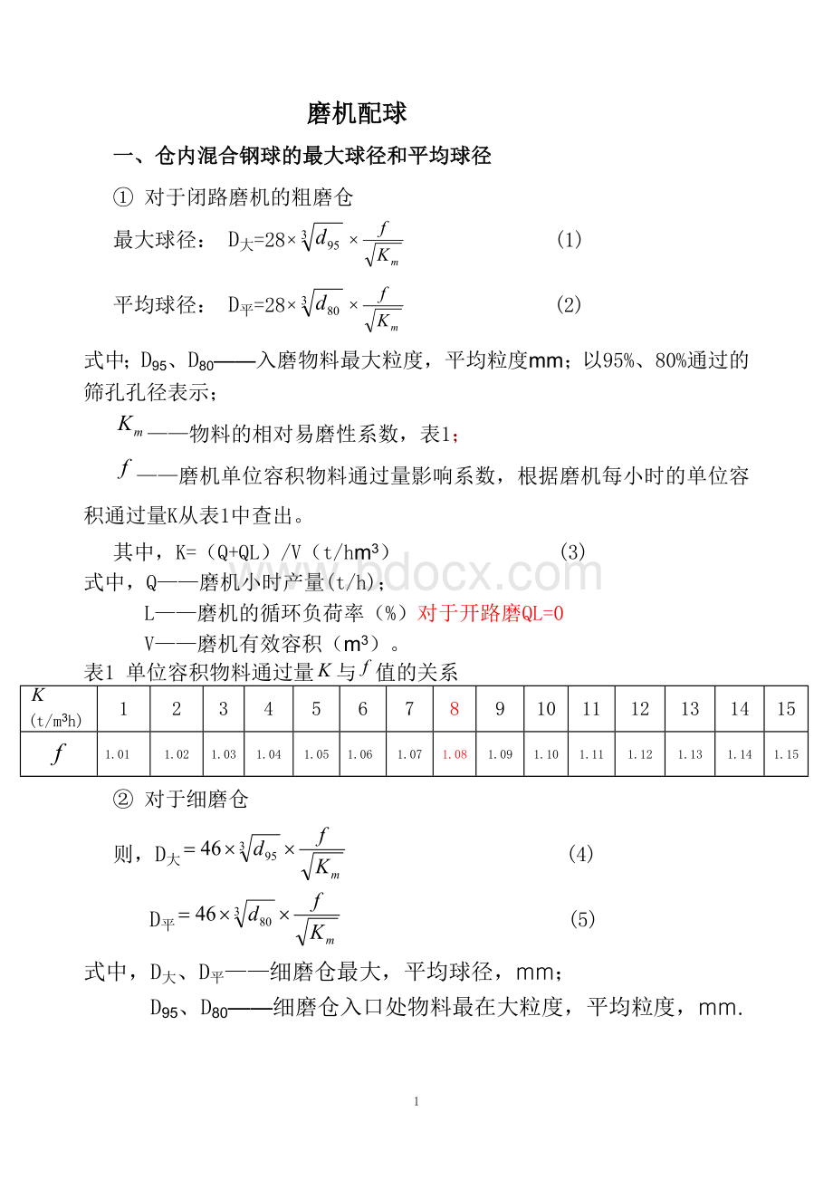 水泥磨球配方案设计Word下载.doc