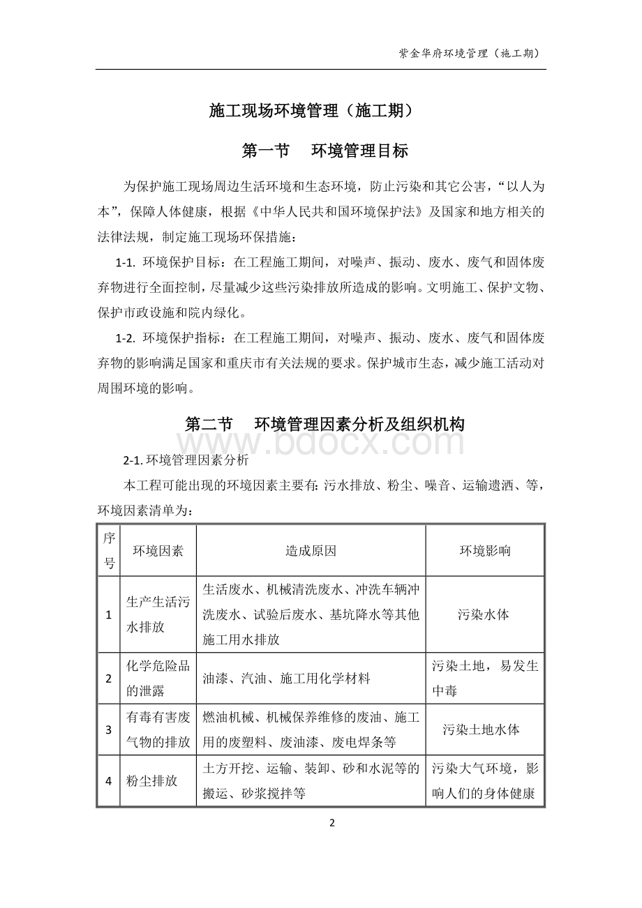 紫金华府环境管理机构设置(施工期).docx_第2页