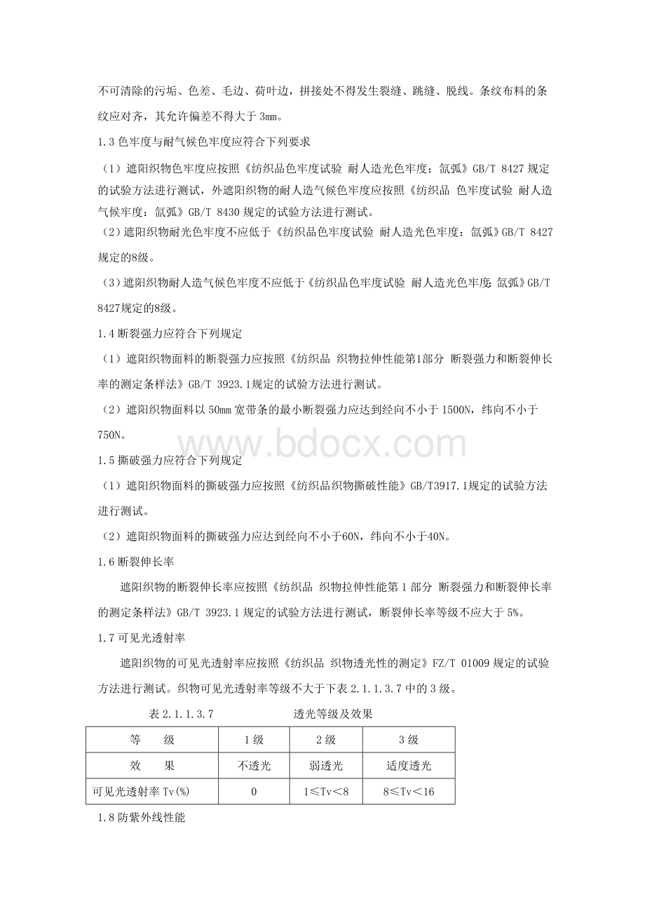 织物卷帘外遮阳技术要求.docx_第2页