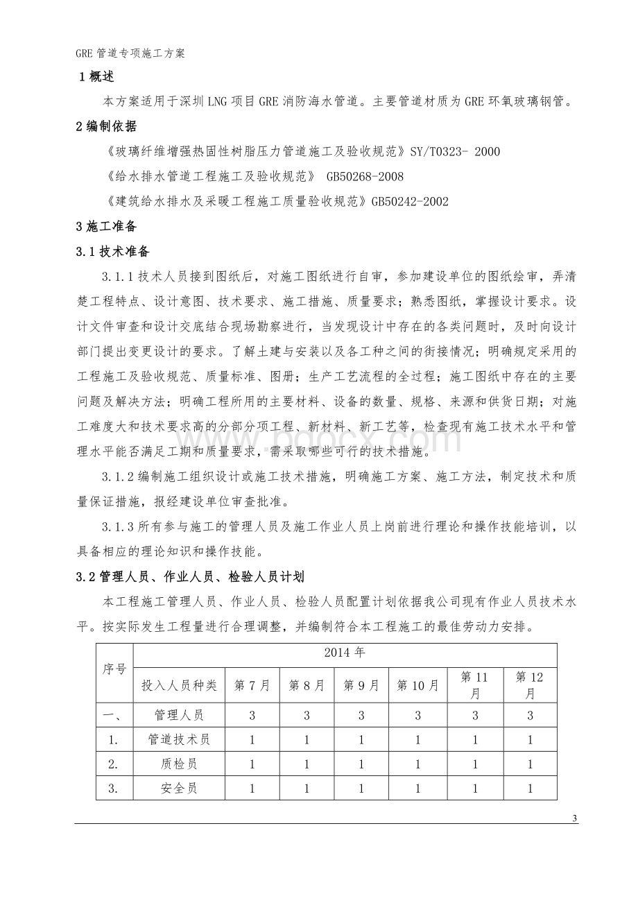 玻璃钢管(GRE管道)专项施工方案Word下载.doc_第3页