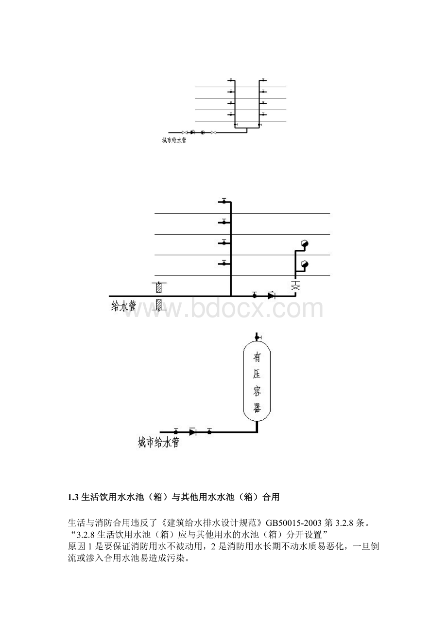 民用建筑工程设计常见问题分析及图示-给水排水专业.doc_第2页