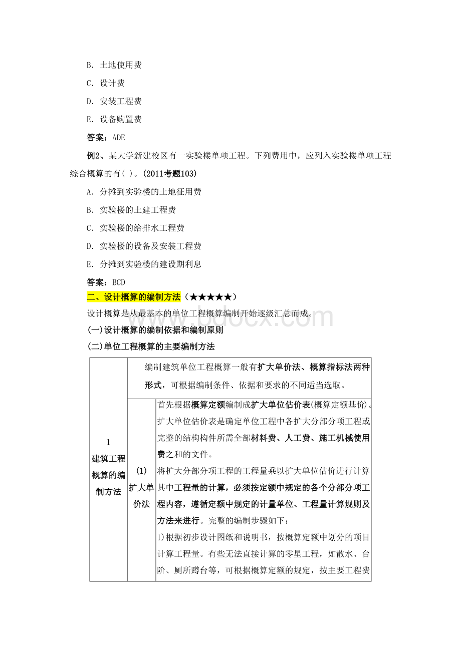 设计概算与施工图预算的编制与审查Word文档格式.docx_第2页