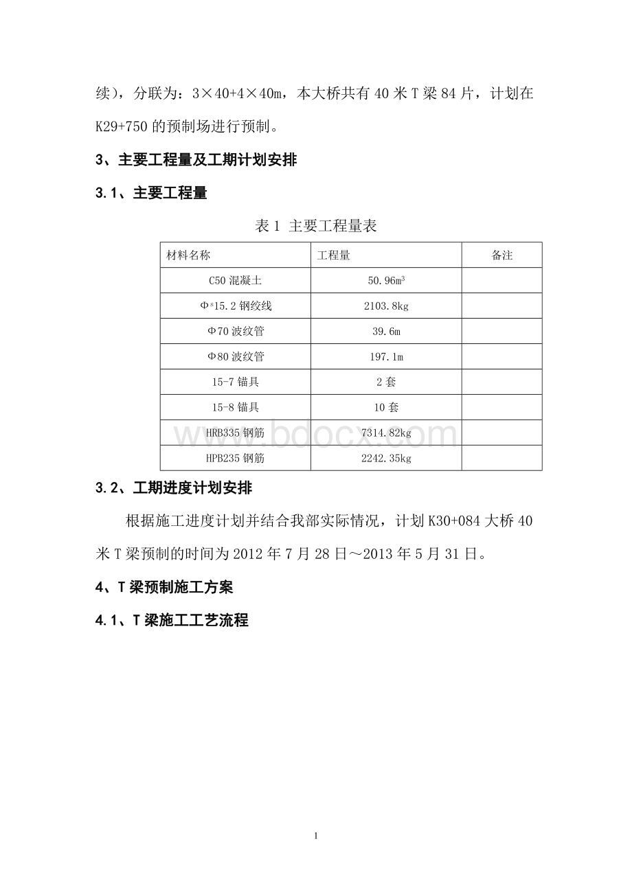 米T梁预制专项施工方案文档格式.docx_第2页