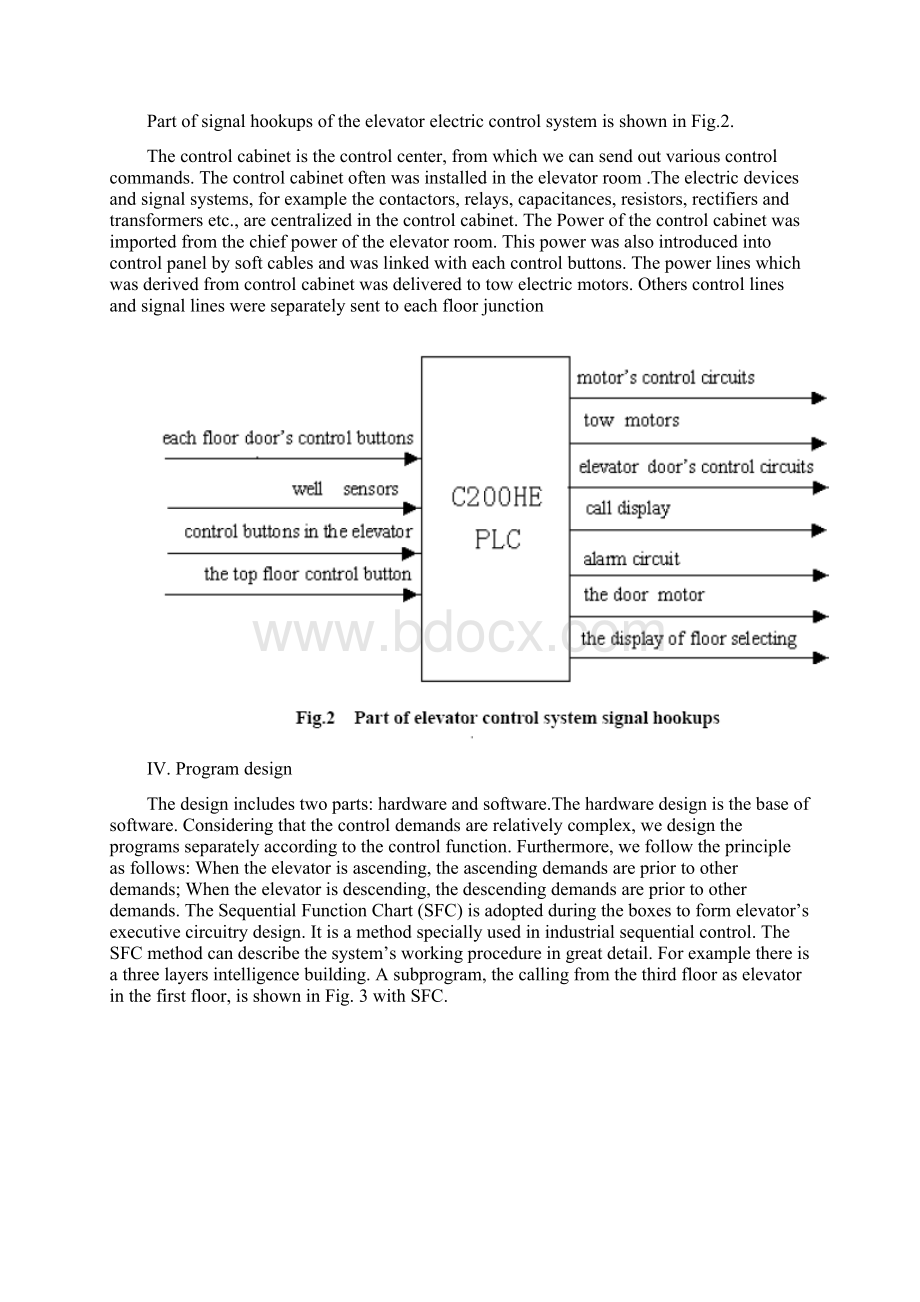 PLC建筑电梯控制系统中英文对照外文翻译文献Word格式.docx_第3页