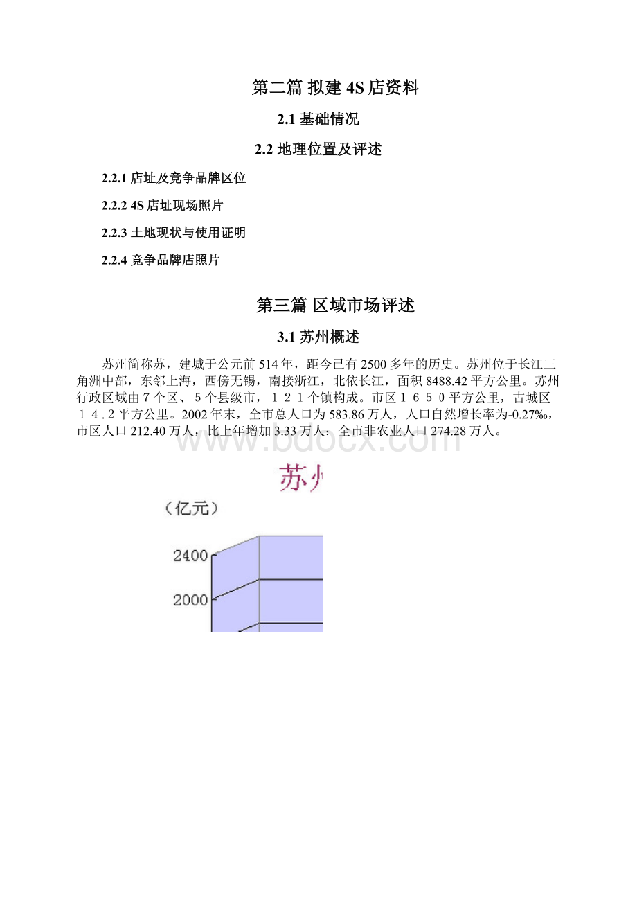 申请某品牌汽车4S专营店项目商业计划书.docx_第2页