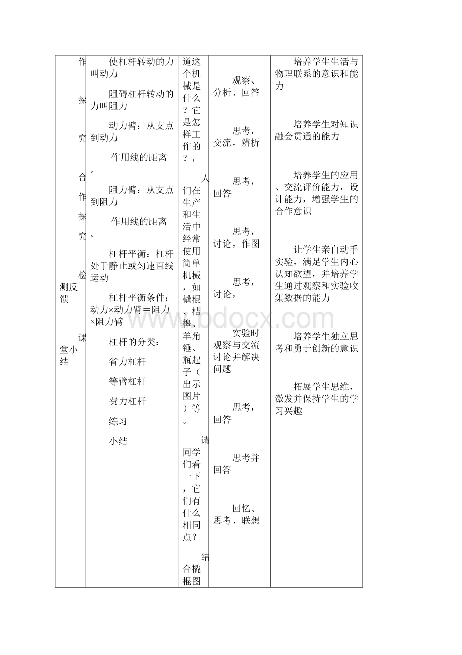 杠杆的平衡条件Word文档下载推荐.docx_第3页