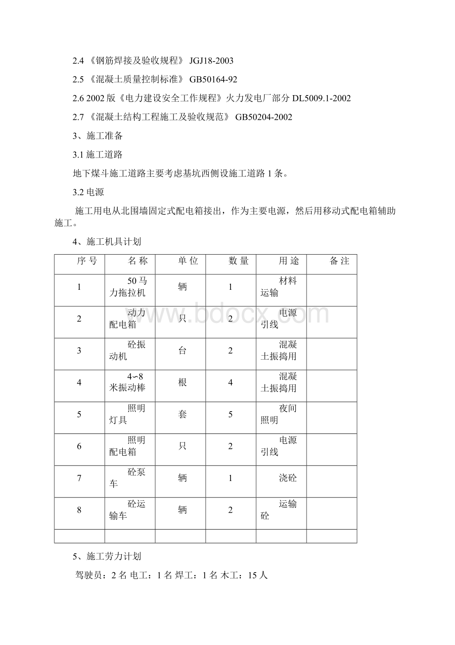 2135MW机组工程地下煤斗作业指导书Word格式.docx_第2页