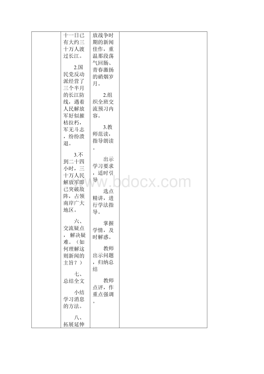 八年级语文上册第一单元第1课《消息二则》教案新人教版文档格式.docx_第3页