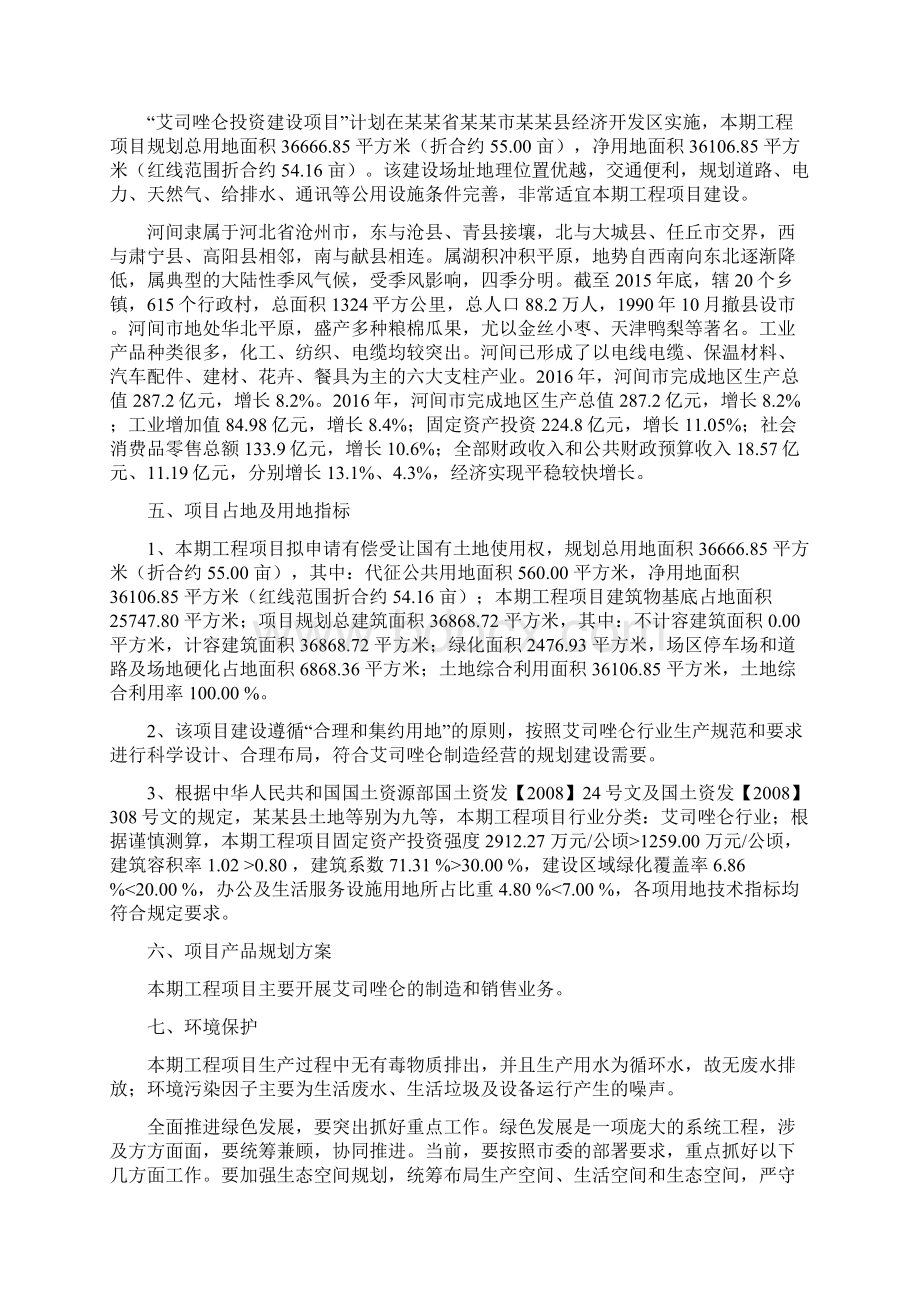 艾司唑仑项目立项申请报告Word文档下载推荐.docx_第2页