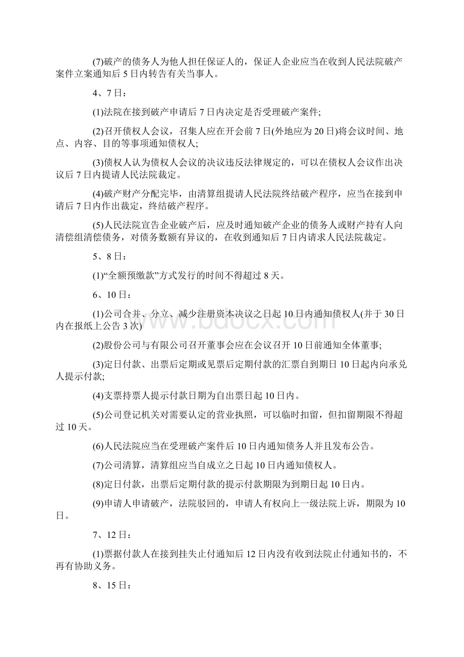 中级会计师考试经济法日期记忆汇总.docx_第2页