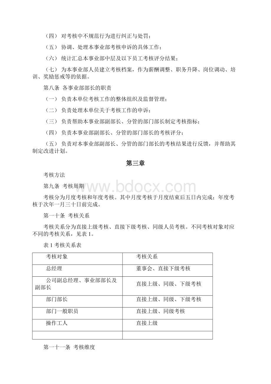 精品绩效考核设计方案.docx_第3页