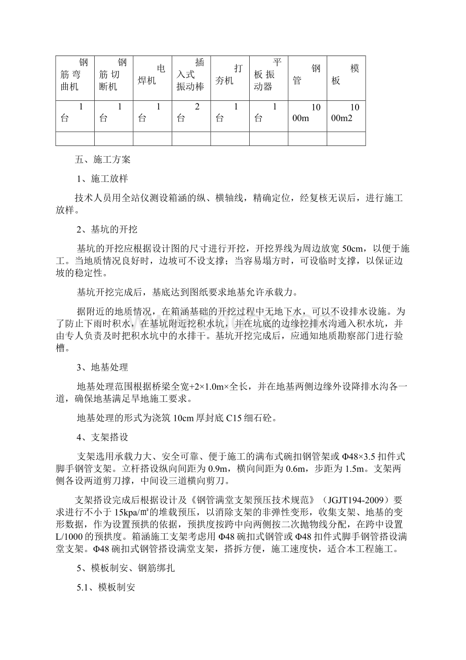 箱涵专项施工组织设计.docx_第2页