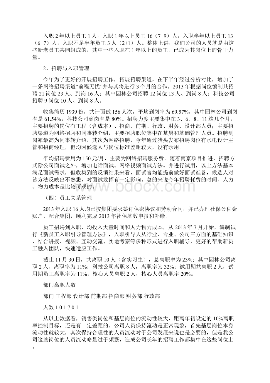 人力资源部工作总结.docx_第2页