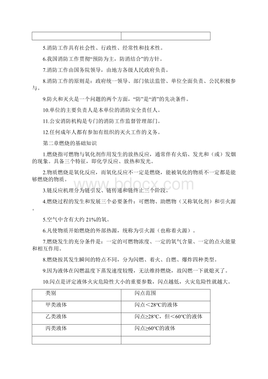 初级消防员理论考试要点Word文档格式.docx_第2页