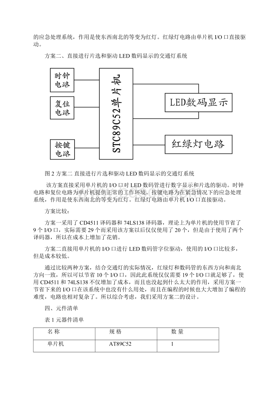 交通信号灯模拟控制系统设计Word文件下载.docx_第2页