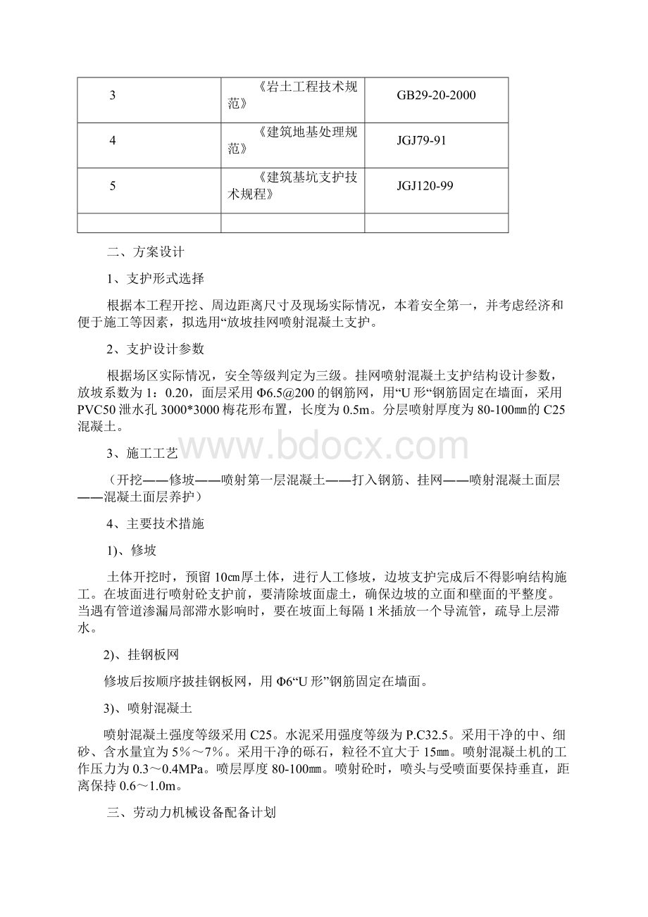 喷锚护坡方案Word格式文档下载.docx_第3页