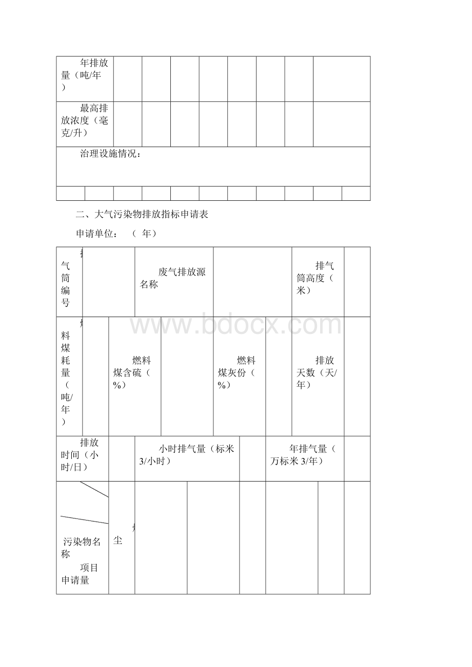 排放污染物许可证申请及审批表云南省.docx_第3页