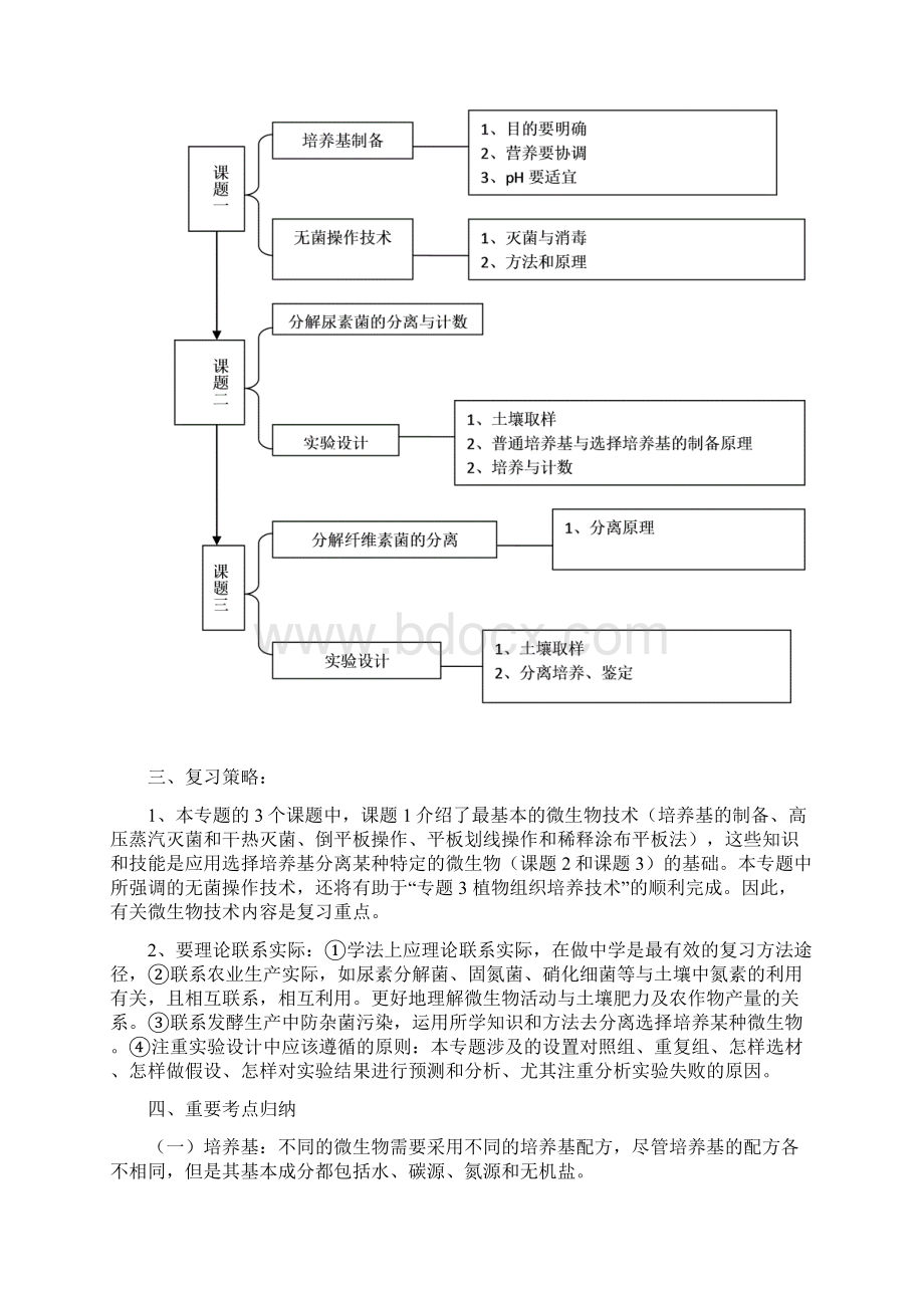 专题2 微生物的培养与应用.docx_第2页