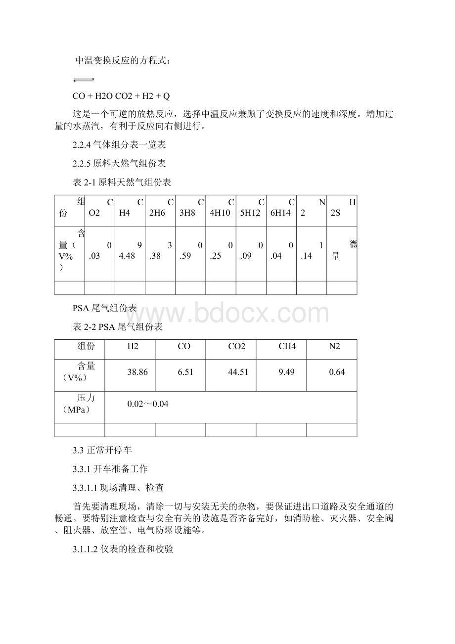 天然气制氢装置操作规程.docx_第3页