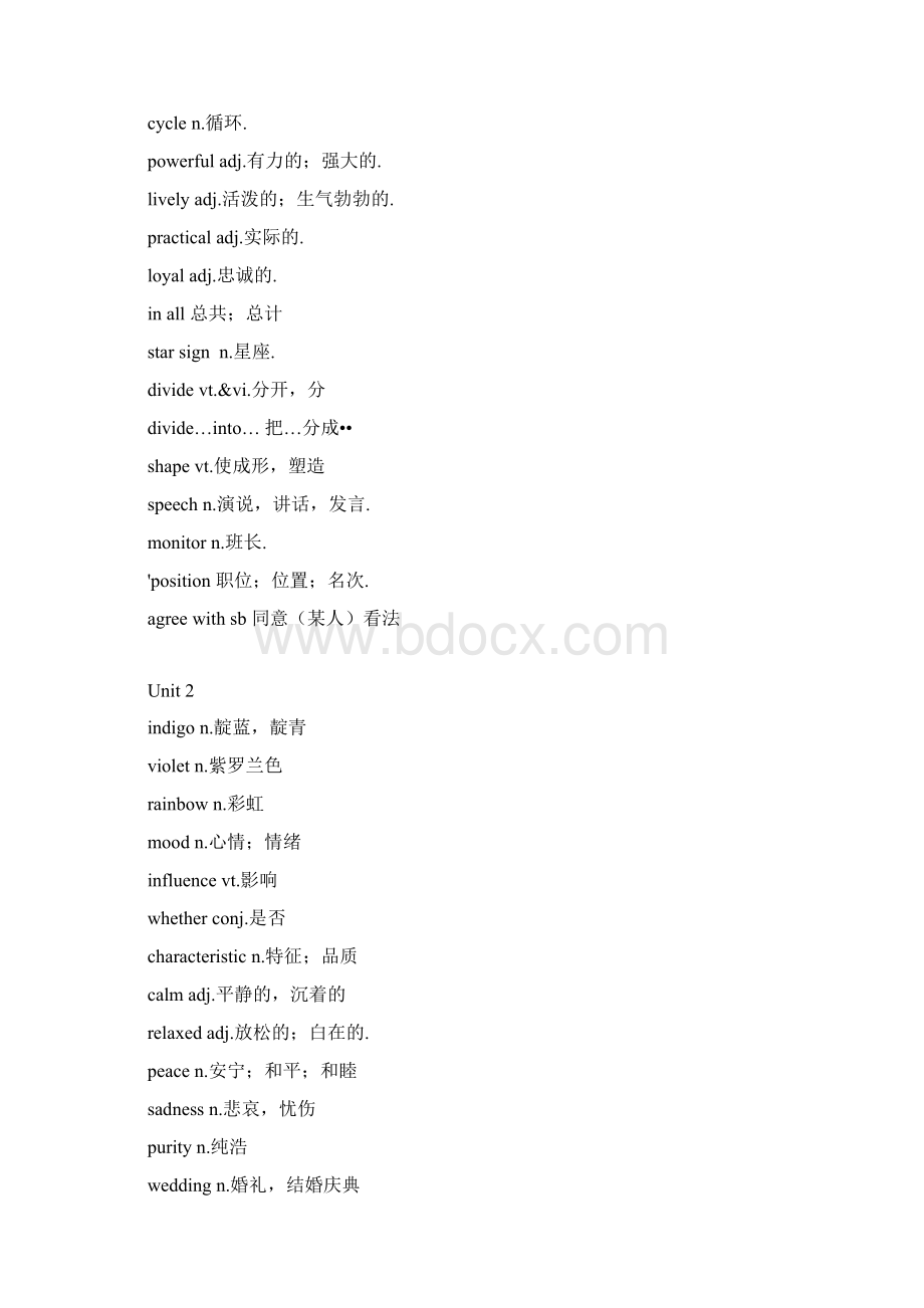 译林牛津版九年级英语上册单词表Word文档格式.docx_第3页