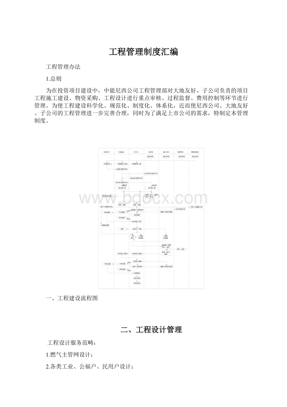 工程管理制度汇编Word下载.docx