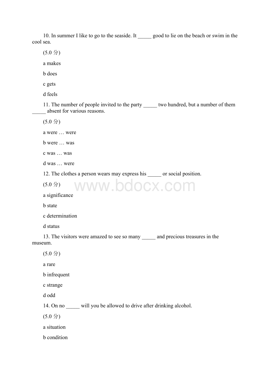 中农大英语在线作业答案.docx_第3页