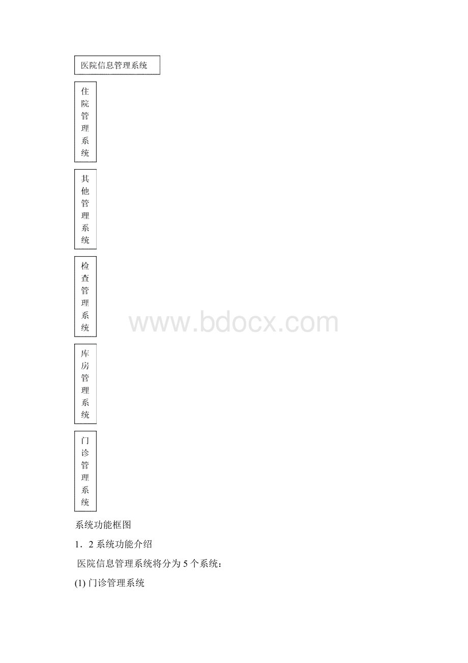 医院信息管理系统方案文档格式.docx_第2页