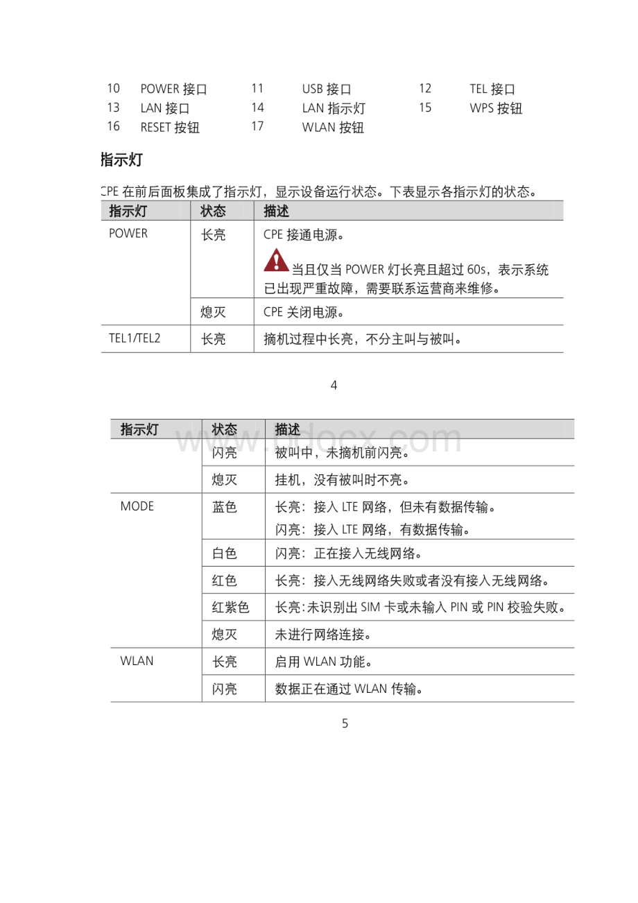 4G华为单模CPEB593s电子说明书和操作指南.docx_第2页