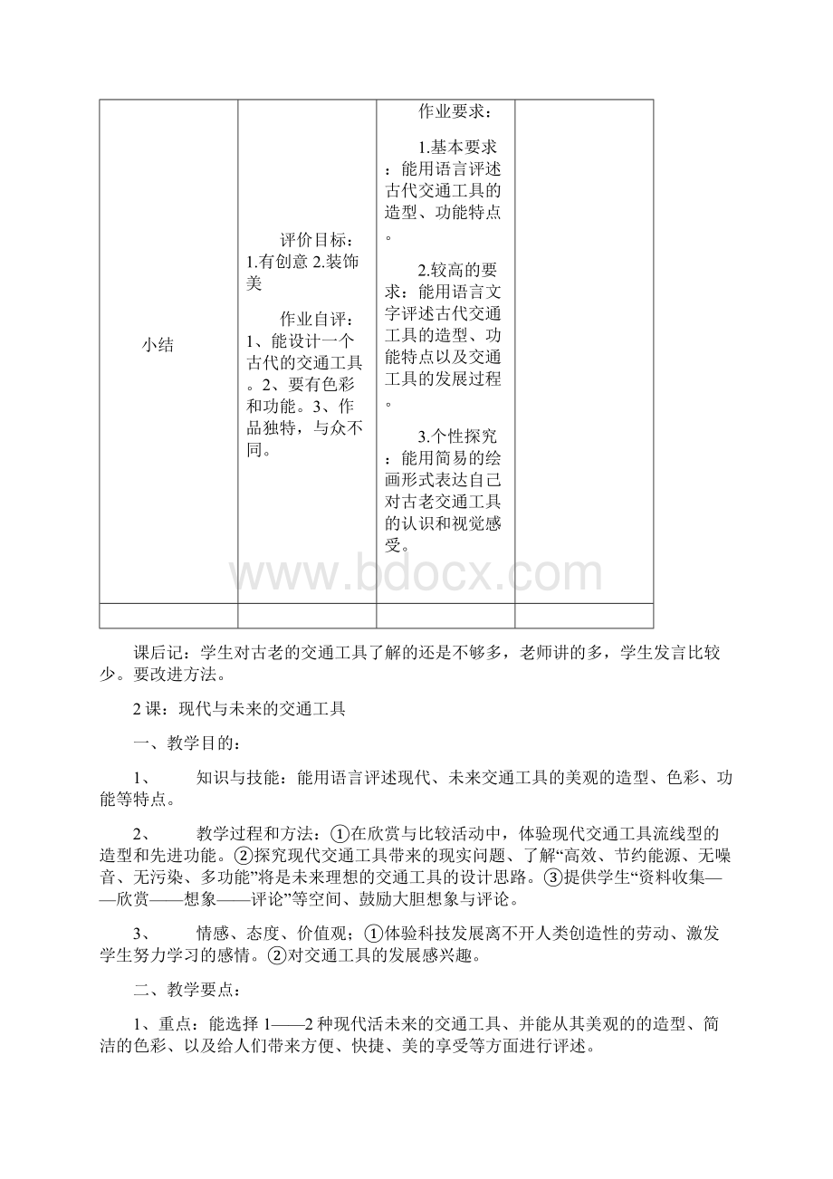 岭南版小学美术第六册教案Word文档格式.docx_第3页