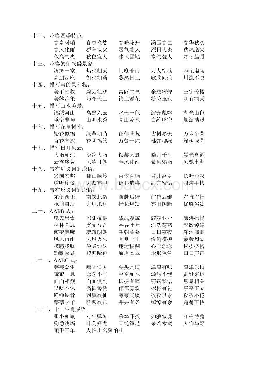 成语归类大全.docx_第2页