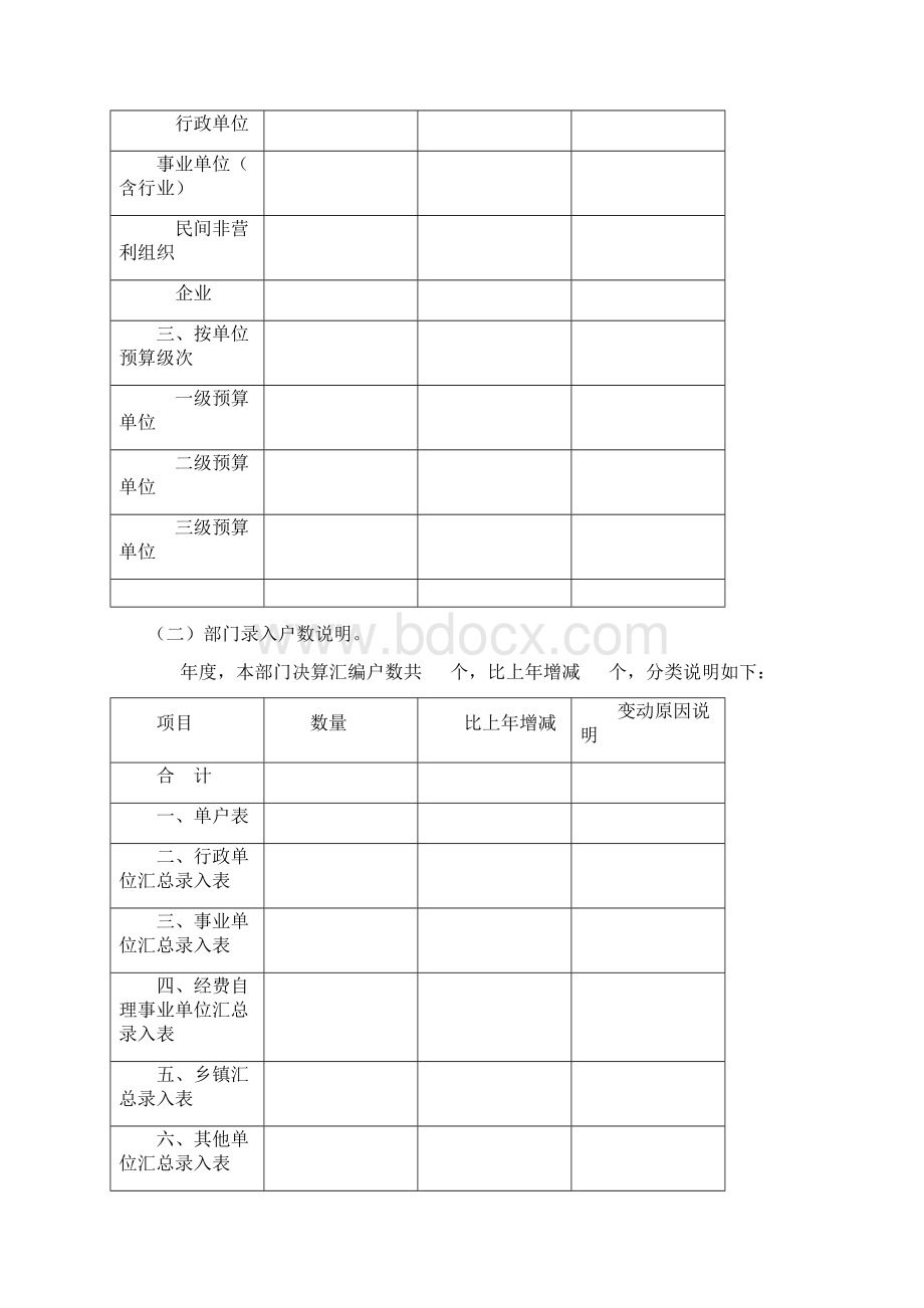 度部门决算报表填报说明部门.docx_第2页