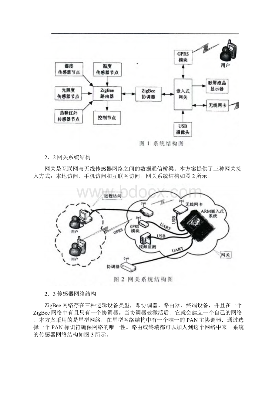 基于无线传感网络的温室大棚智能监控系统.docx_第2页