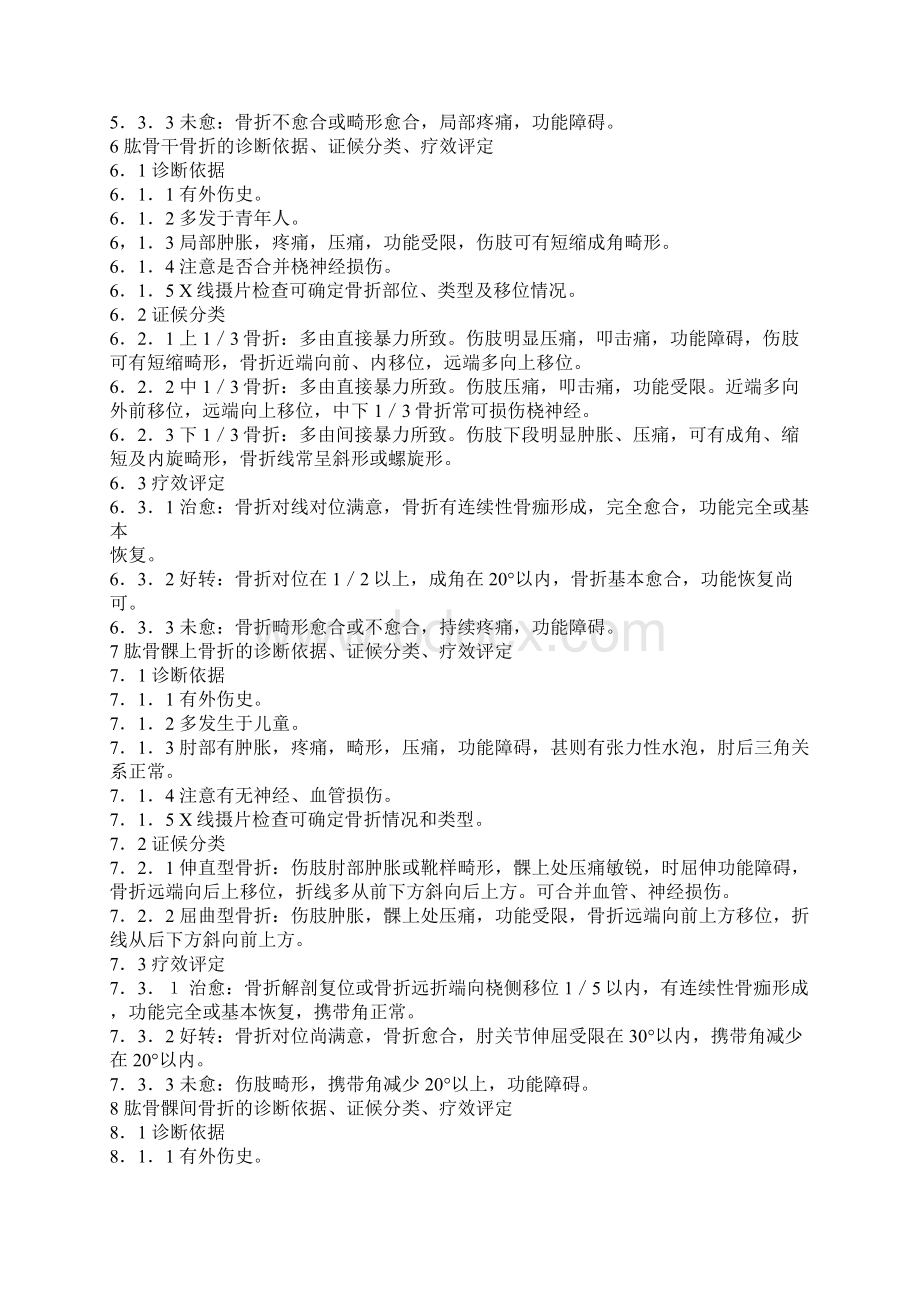 中医病证诊断疗效标准骨伤科.docx_第3页