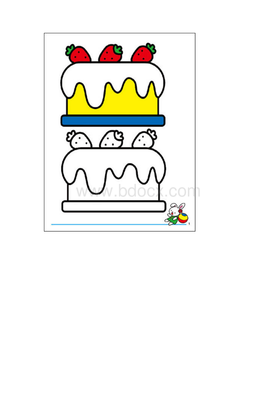 3岁宝宝涂颜色基础篇打印版.docx_第3页