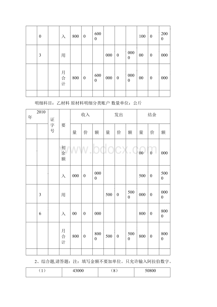 会计基础综合题答案解析.docx_第2页