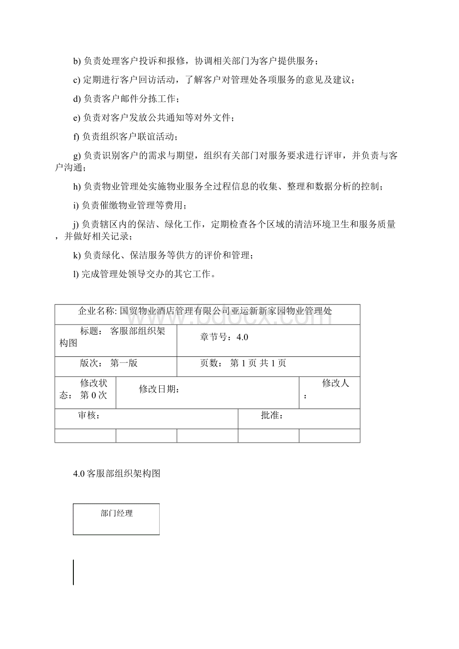 精品国贸物业酒店管理与亚运新新家园物业管理处客服运作手册页文档格式.docx_第3页