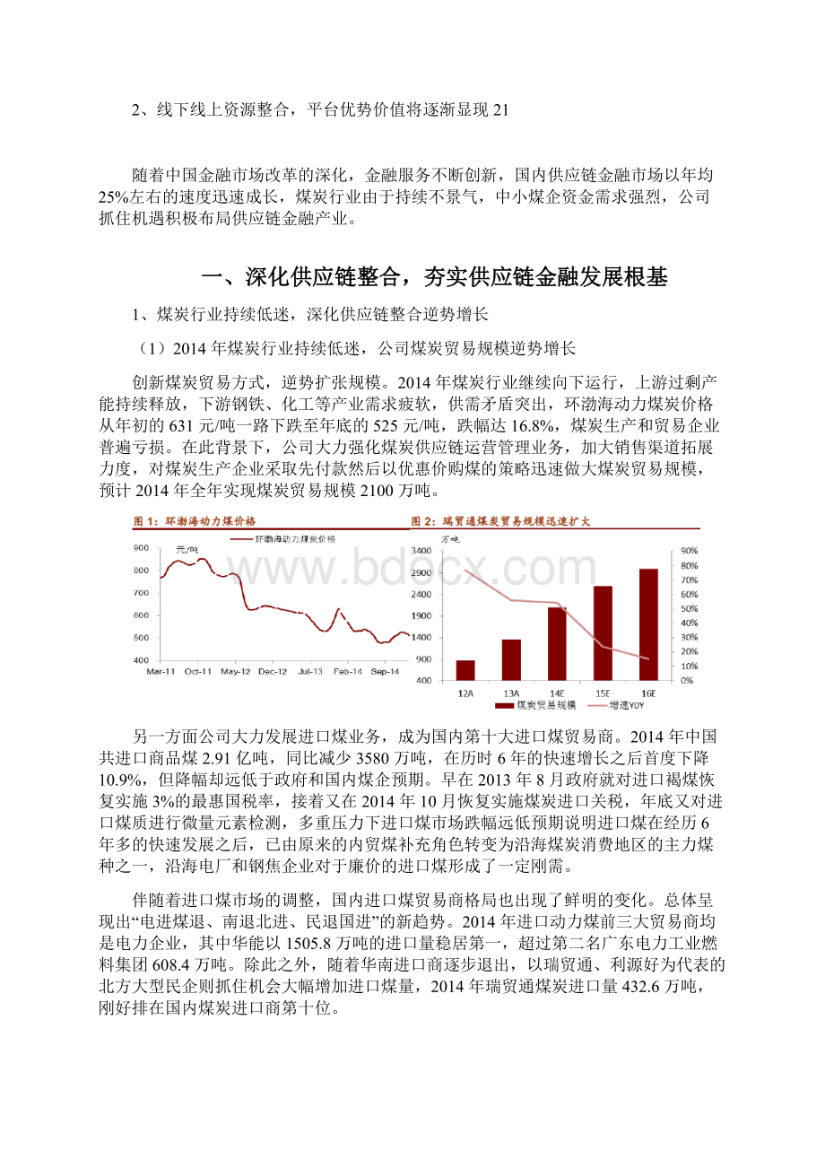 煤炭供应链金融行业分析报告.docx_第2页