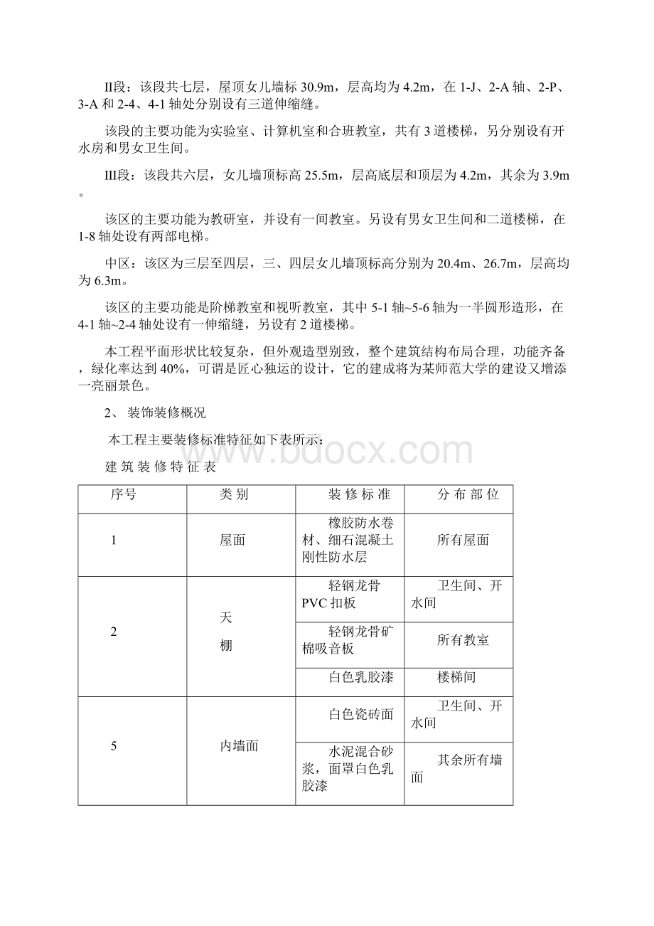 某学校施工组织设计Word格式.docx_第3页