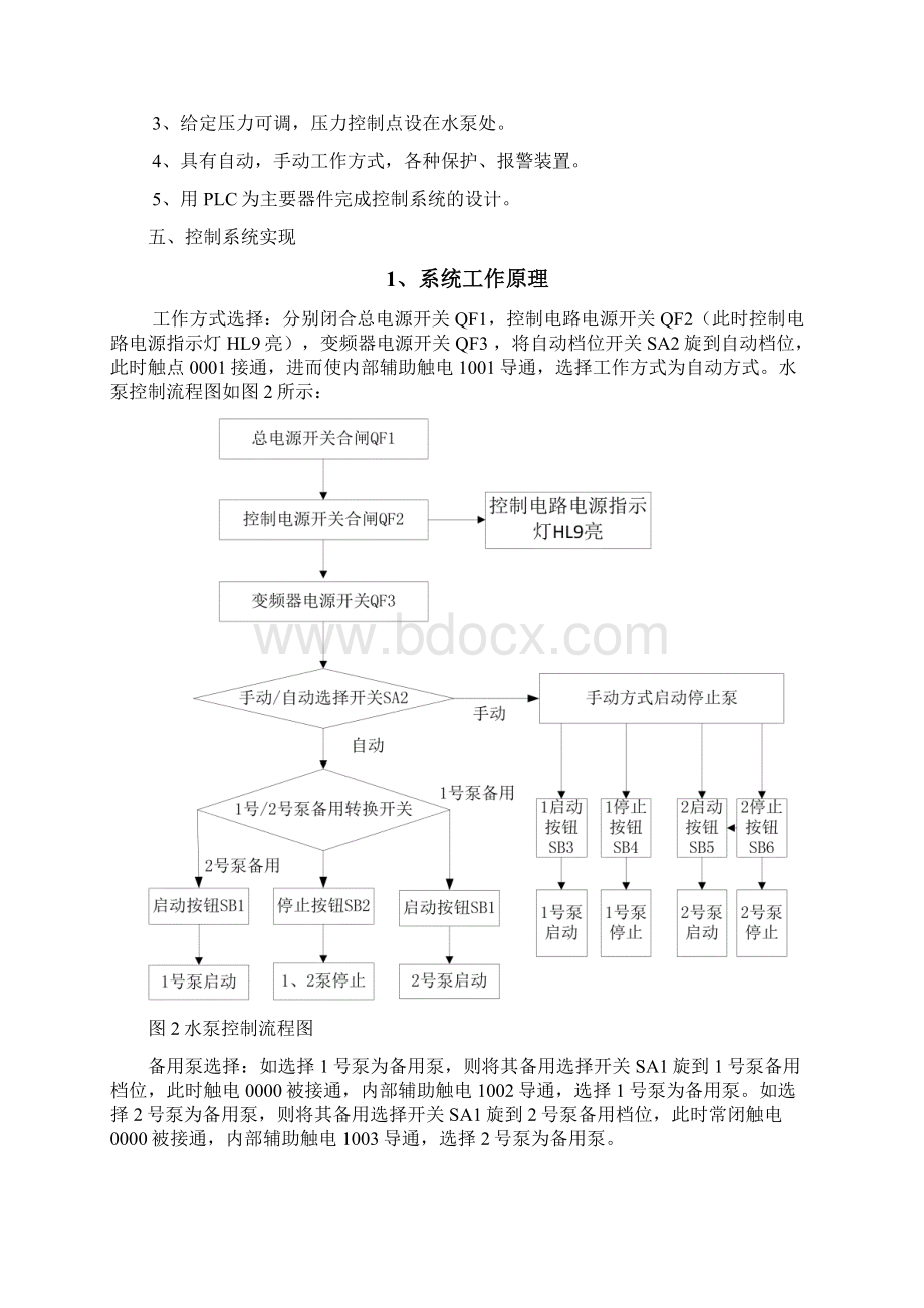 变频恒压供水控制系统设计Word文档格式.docx_第3页