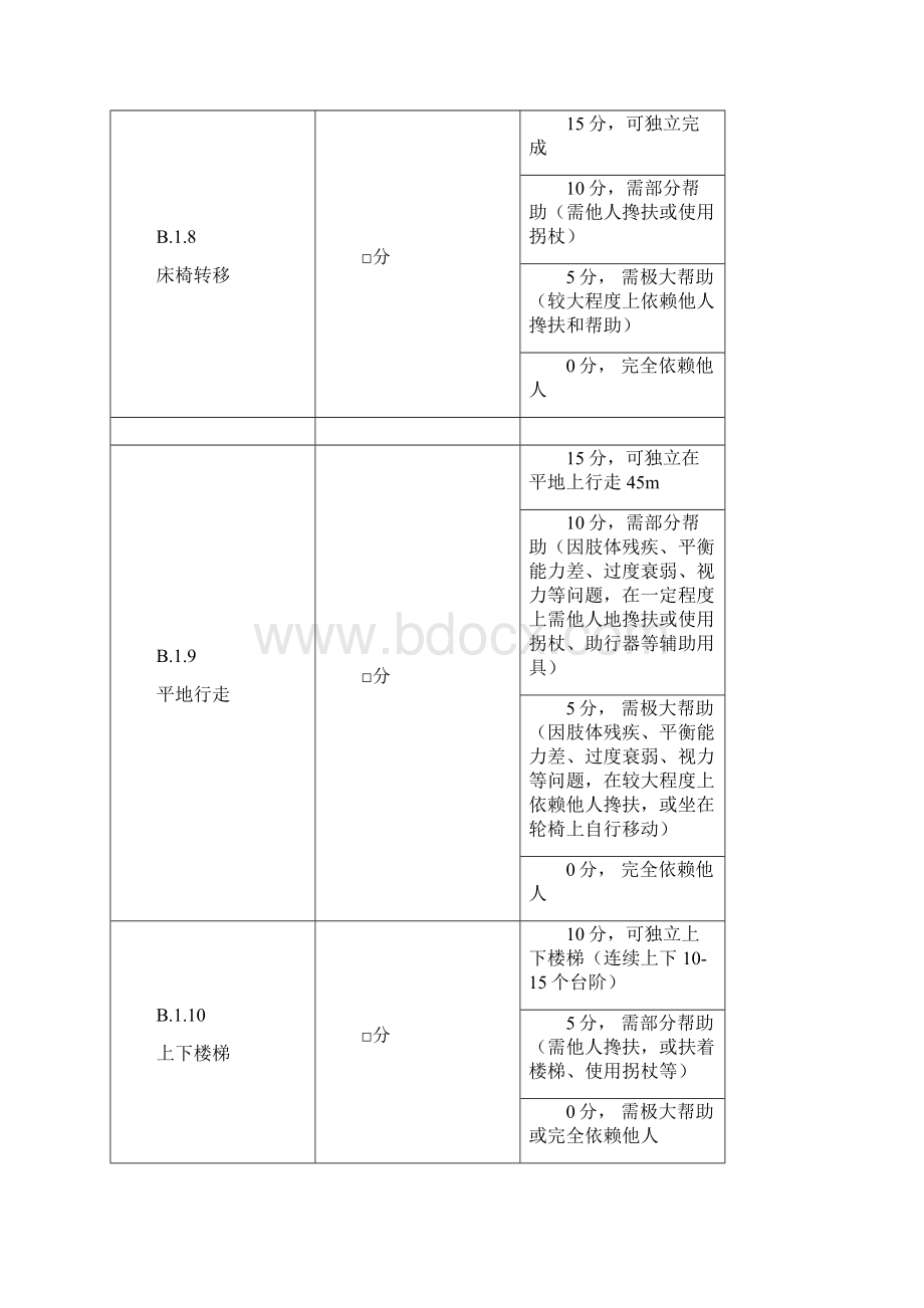 老年人能力评估信息表.docx_第3页